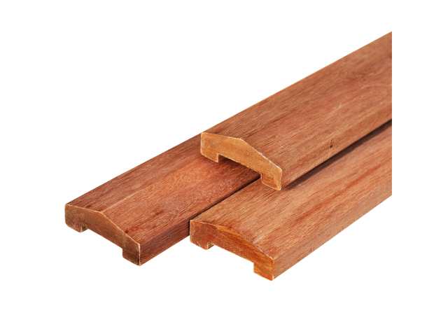 Luxe Hout-Beton Systeem Afdeklat Hardhout Luxe pyramide