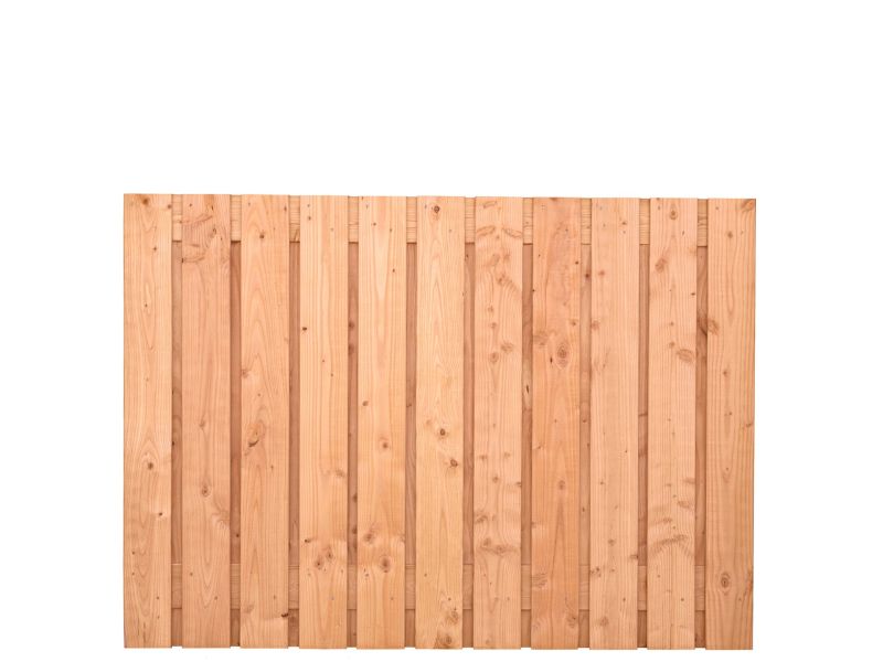 Luxe Hout-Beton Systeem Tuinscherm 23 Planks