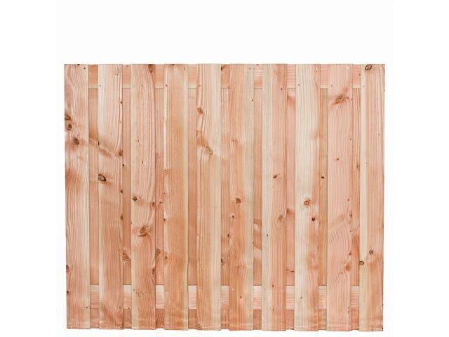 Luxe Hout-Beton Systeem Tuinscherm 21 Planks Douglas