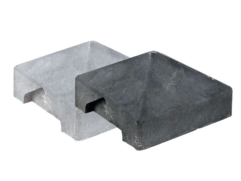 Sleufpalen Betonsysteem Afwerkaccessoires