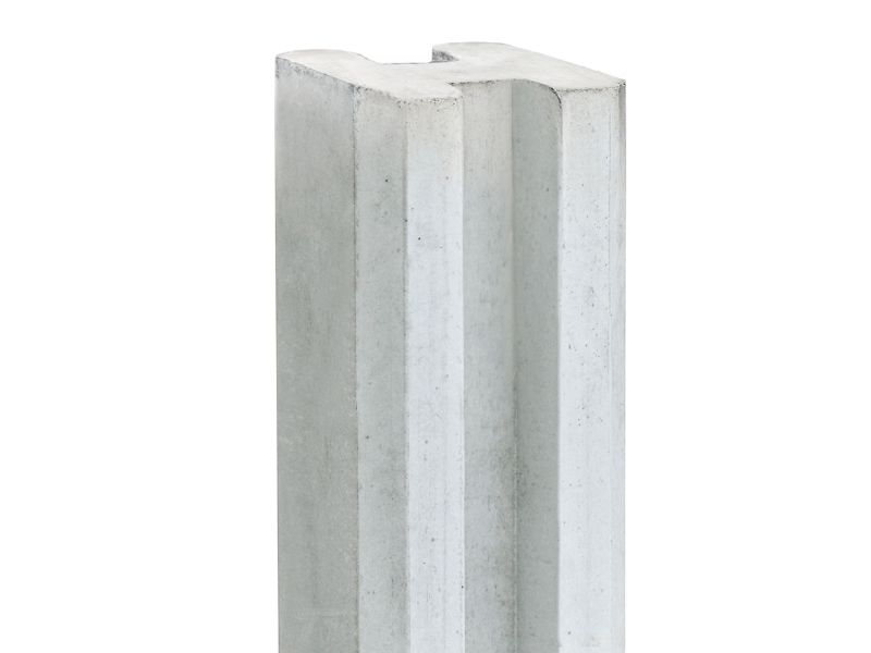 Sleuifpalen Betonsysteem Sleufpaal Beton Wit/grijs