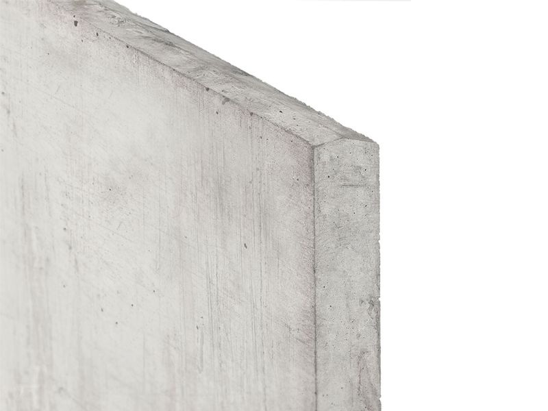 Standaard Hout-Beton Systeem Betonplaat wit /grijs