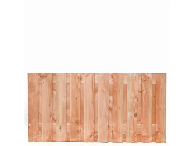 Standaard Hout-Beton Systeem Tuinscherm 23-planks Douglas